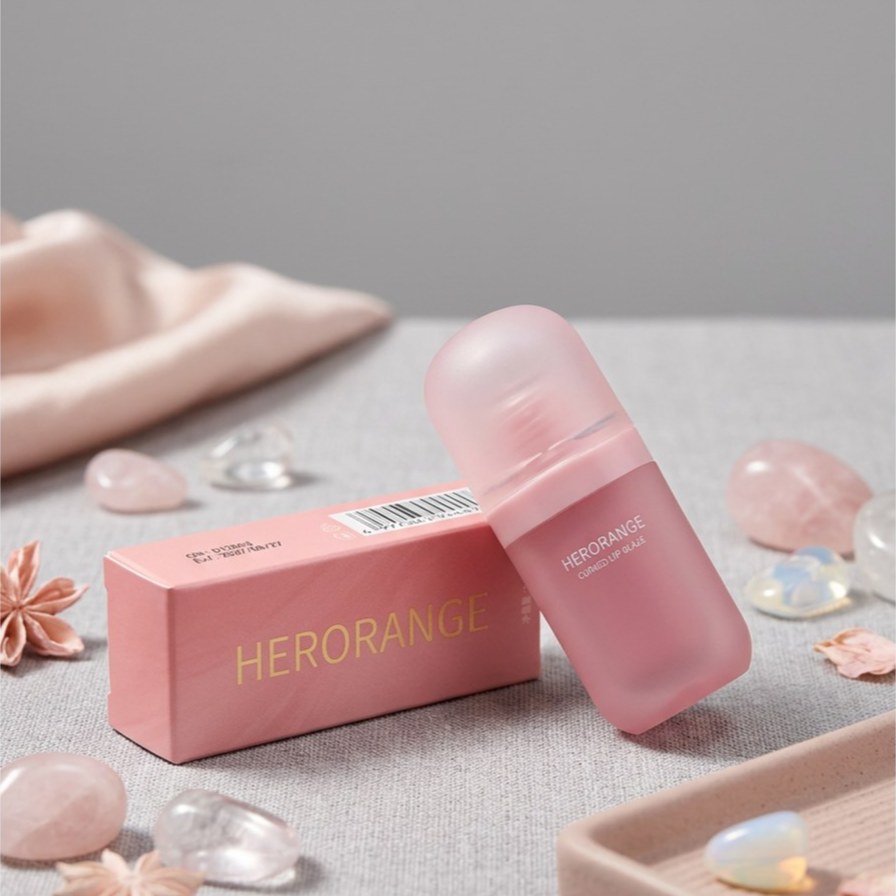 رژ لب مات و مخملی Herorange رنگ گوشتی براق