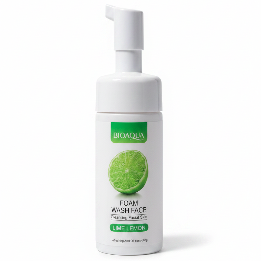 فوم شستشوی صورت BIOAQUA مدل LIME LEMON