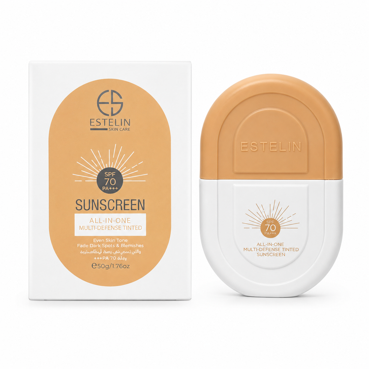 کرم ضد آفتاب اِستلین ESTELIN رنگی SPF 70 حجم50 میلی لیتر