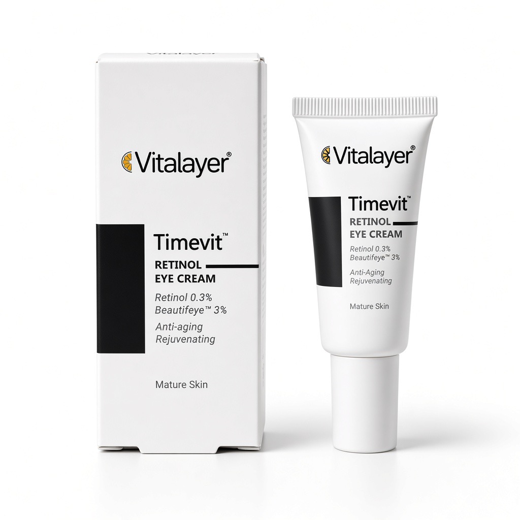 کرم دور چشم جوانساز  تایم ویت ویتالیر VITALAYER حجم ۲۰ میلی گرم
