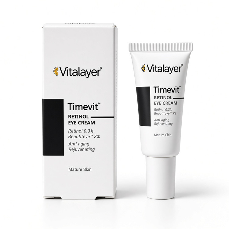 کرم دور چشم جوانساز تایم ویت ویتالیر VITALAYER حجم ۲۰ میلی گرم