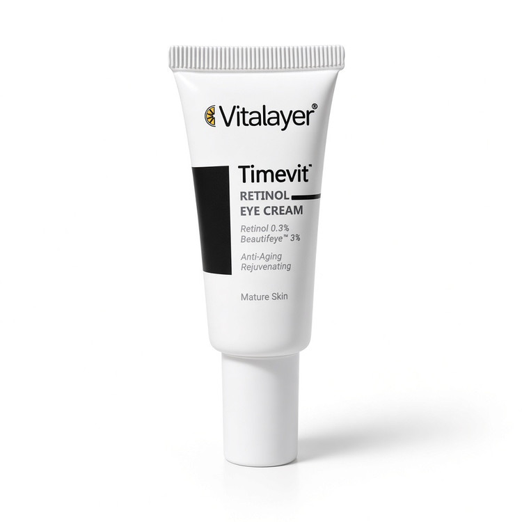 کرم دور چشم جوانساز تایم ویت ویتالیر VITALAYER حجم ۲۰ میلی گرم